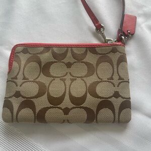 Coach wristlet
